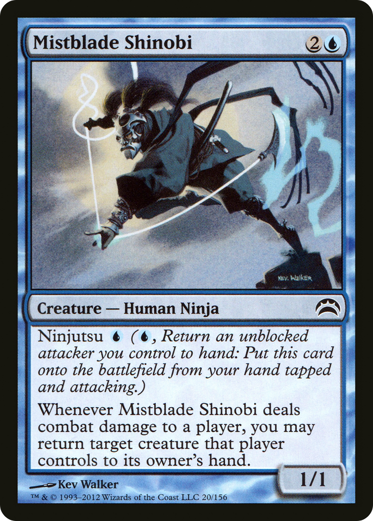 Mistblade Shinobi (PC2-020) - Planechase 2012 Foil