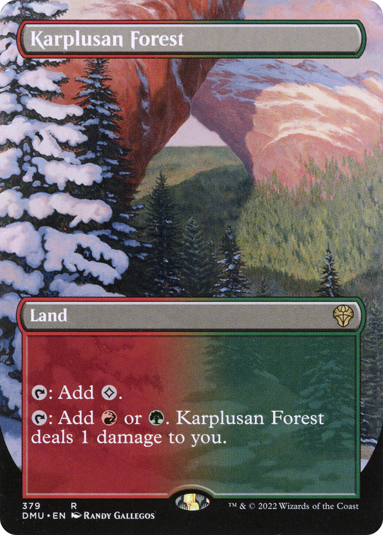 Forêt de Karplusan (DMU-379) - Dominaria United (sans frontières) Foil 
