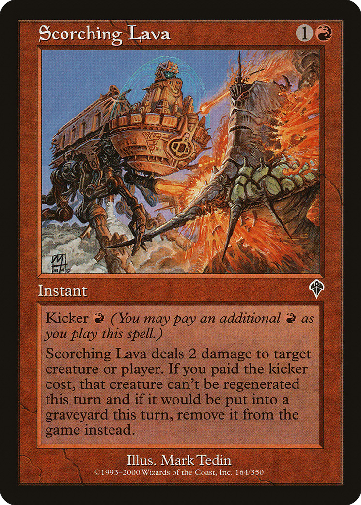 Lave brûlante (INV-164) - Invasion Foil 