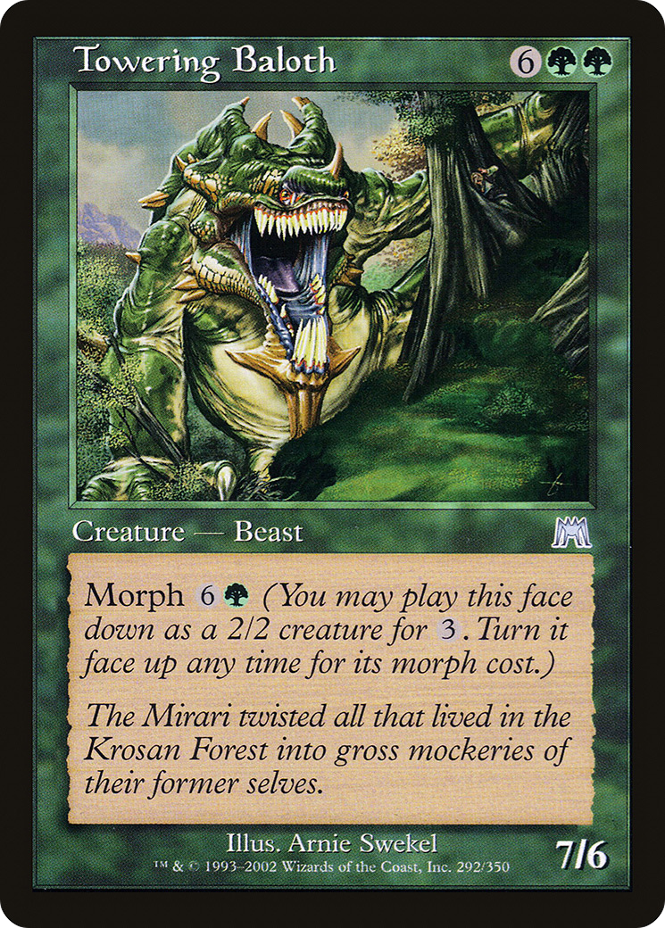 Baloth imposant (ONS-292) - Onslaught Foil 
