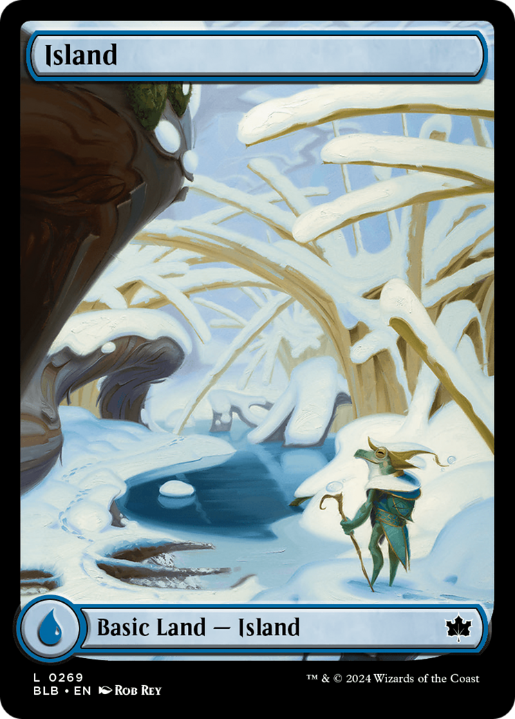 Île (BLB-269) - Bloomburrow Foil 