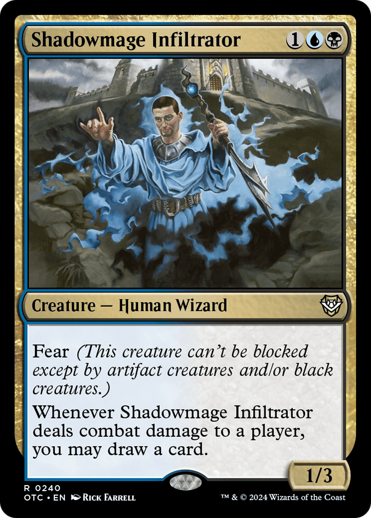 Shadowmage Infiltrator (OTC-240) - Commandant des Outlaws of Thunder Junction 