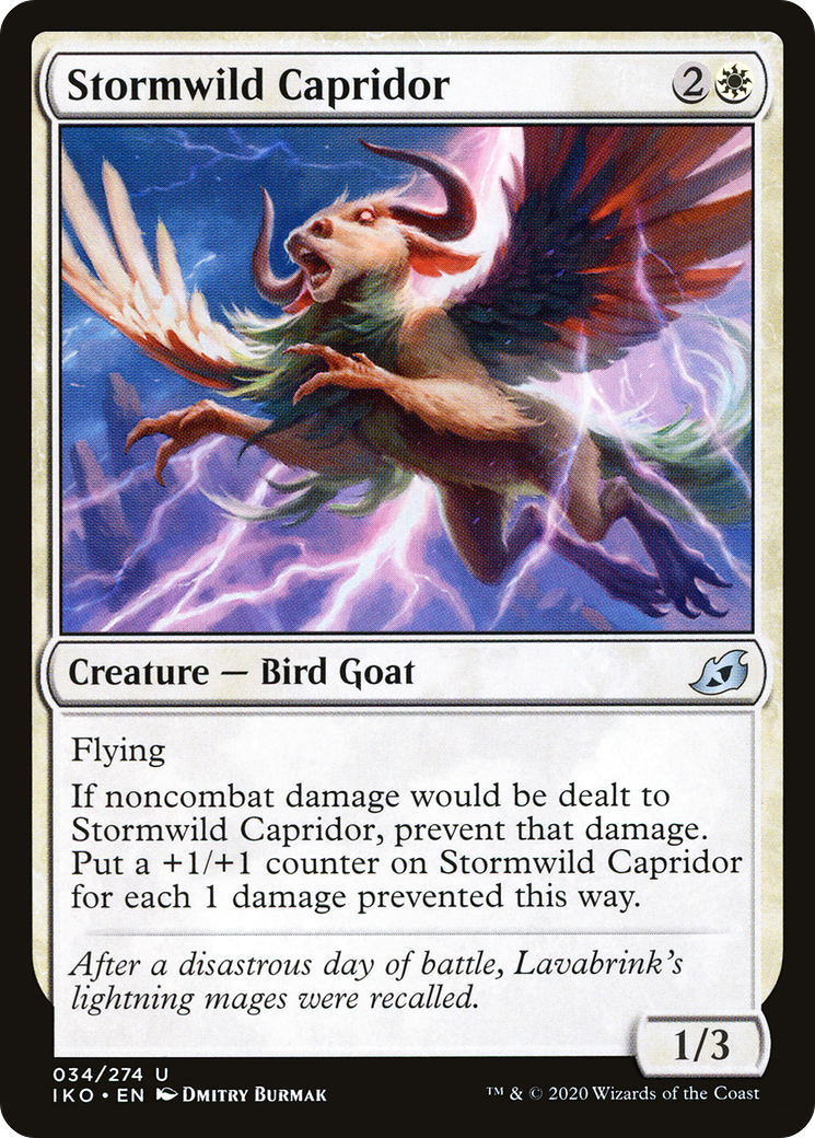 Stormwild Capridor (IKO-034) - Ikoria : Le Repaire des Béhémoths (Foil) 