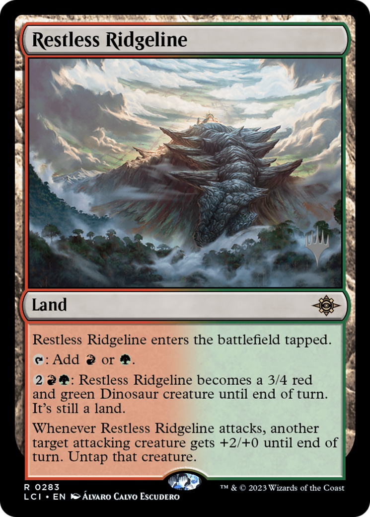 Restless Ridgeline (PPLCI-283) - The Lost Caverns of Ixalan Promos