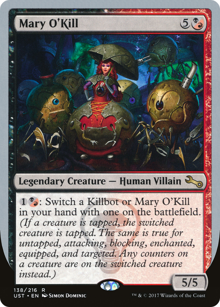 Mary O'Kill (UST-138) - Feuille instable 