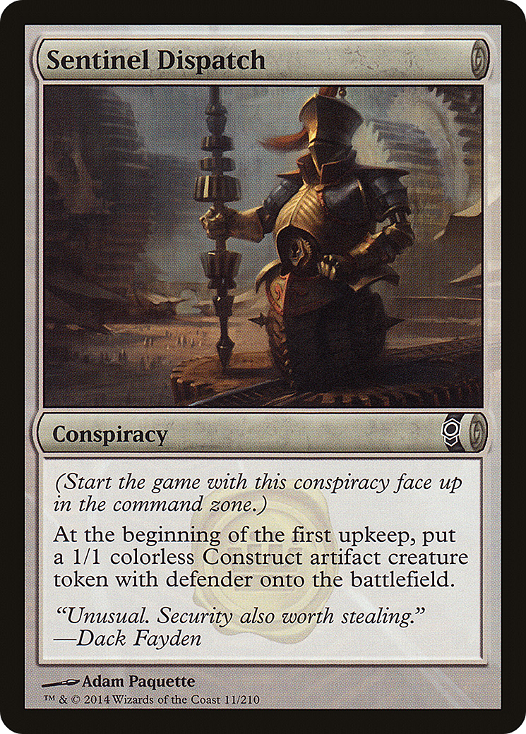 Sentinel Dispatch (CNS-011) - Conspiration Foil 