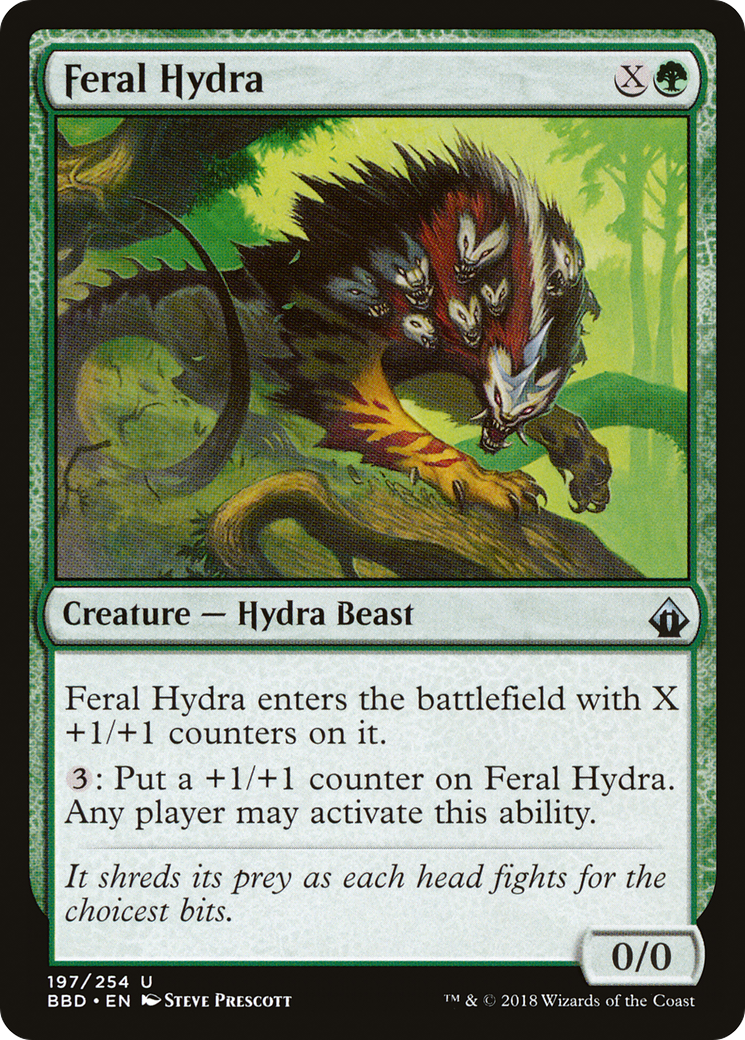 Hydre sauvage (BBD-197) - Battlebond Foil