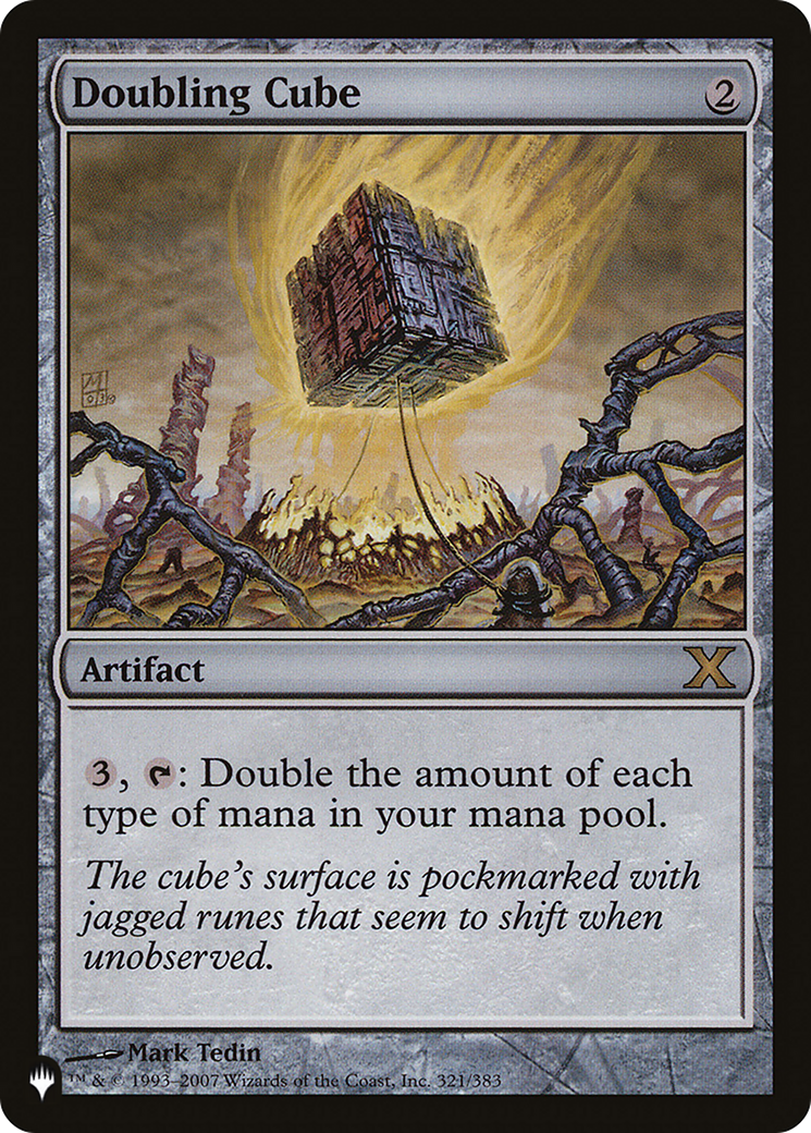 Doubling Cube (LIST-10E-321) - The List