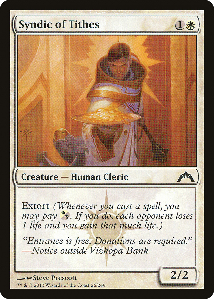 Syndic des dîmes (GTC-026) - Gatecrash Foil