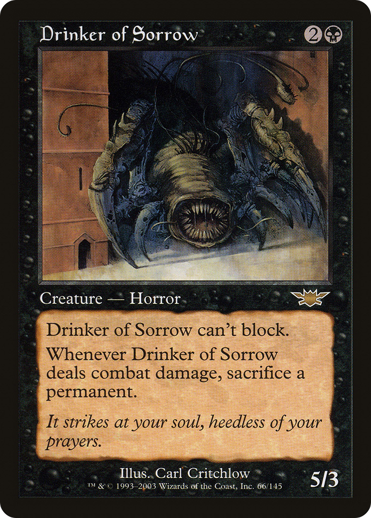 Buveur de chagrin (LGN-066) - Legions Foil