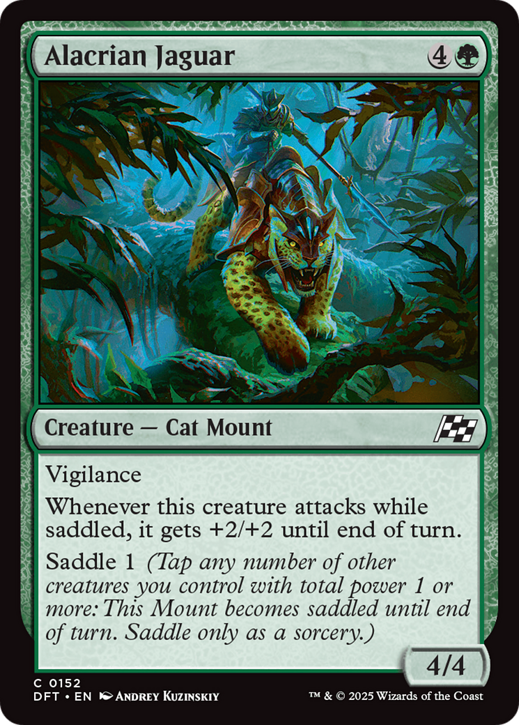 Jaguar Alacrian (DFT-152) - Feuille d'Aetherdrift 