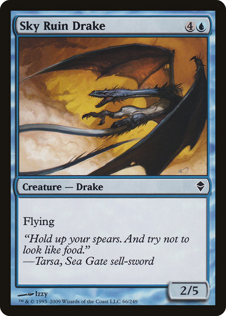 Sky Ruin Drake (ZEN-066) - Zendikar Foil