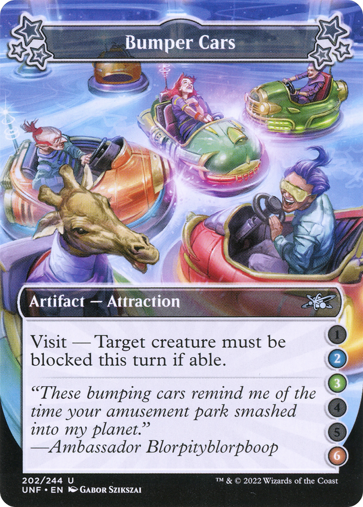 Autos tamponneuses (UNF-202A) - Unfinity Foil 