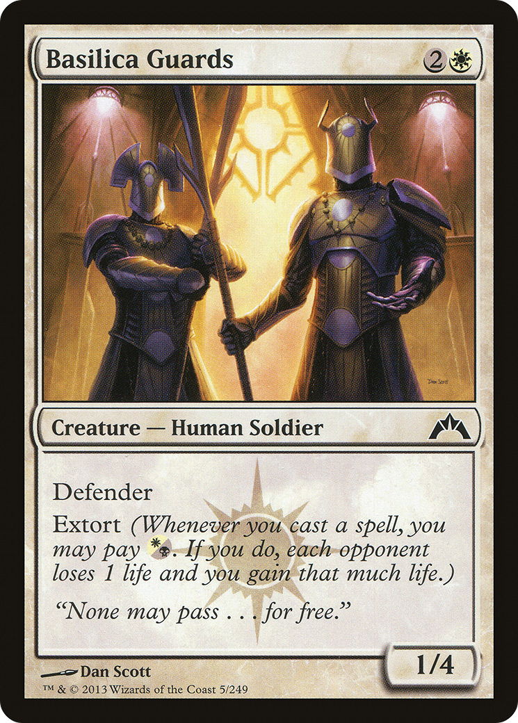 Gardes de la Basilique (GTC-005) - Gatecrash Foil 