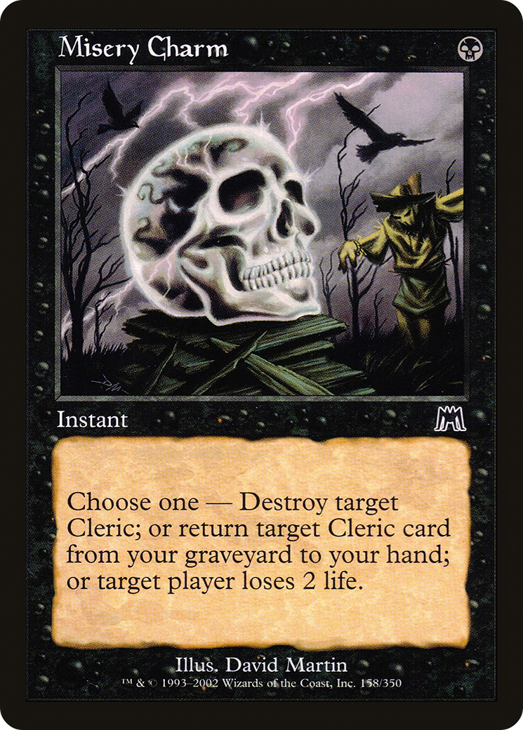 Charme de misère (ONS-158) - Onslaught Foil 