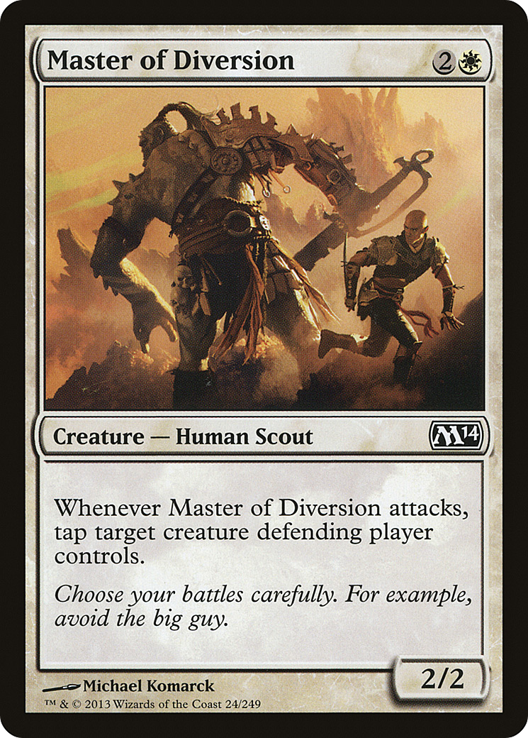 Maître du Diversion (M14-024) - Magic 2014 Foil 