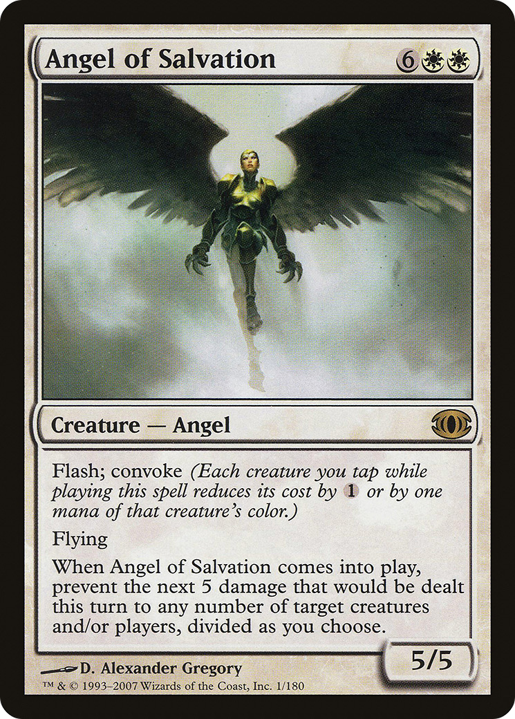 Ange du Salut (FUT-001) - Future Sight Foil 