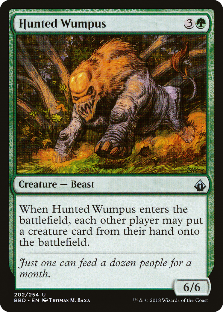 Wumpus traqué (BBD-202) - Battlebond Foil 