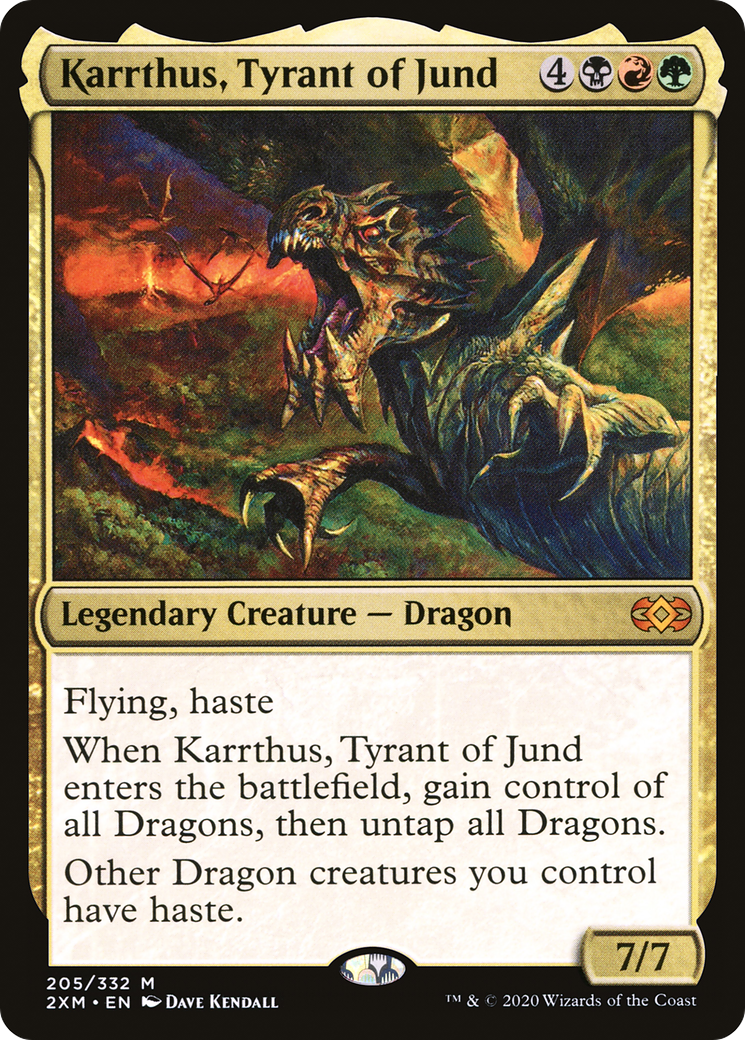 Karrthus, Tyran de Jund (2XM-205) - Double Masters