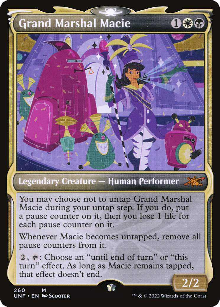 Grand Marshal Macie (Showcase) (UNF-260) - Unfinity: (Showcase)