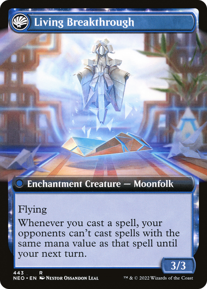 Inventive Iteration (Extended Art) (NEO-443) - Kamigawa: Neon Dynasty: (Extended Art, fandfc, enchantment)