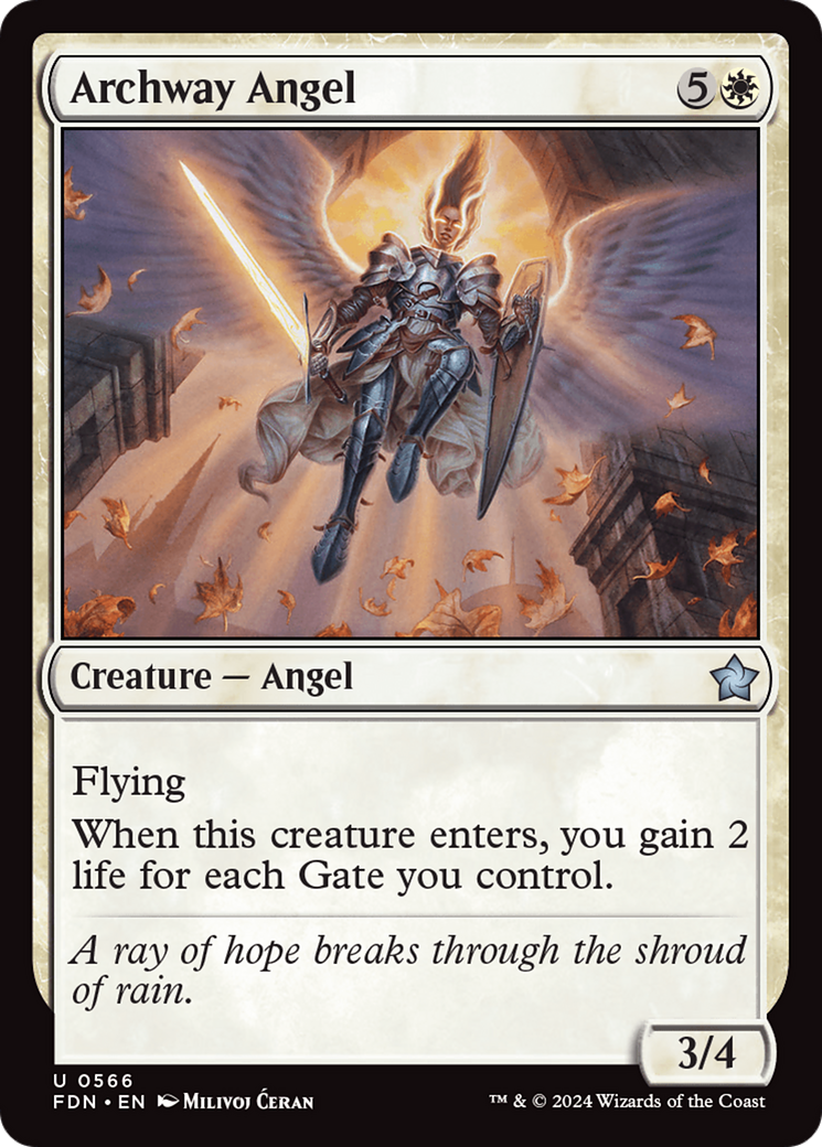 Archway Angel (FDN-566) - Fondations 