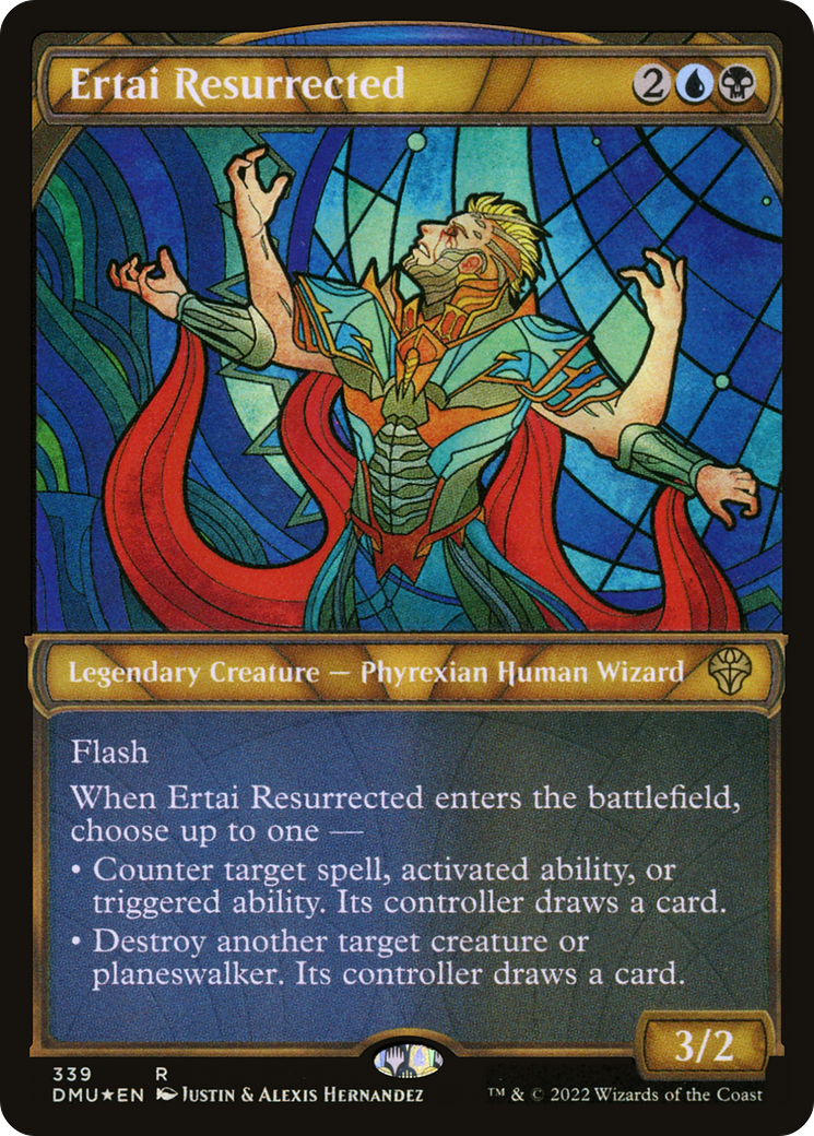 Ertai Resurrected (DMU-339) - Dominaria United : (Vitrine) Foil 
