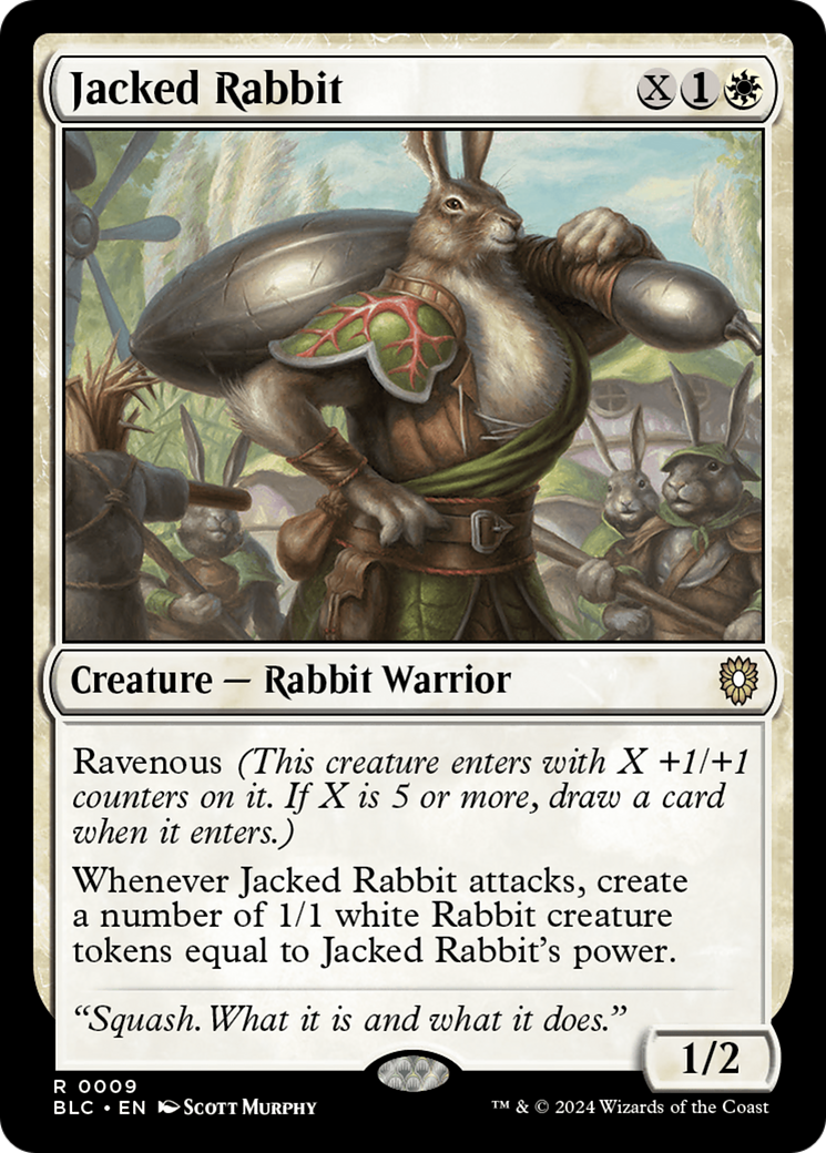 Jacked Rabbit (BLC-009) - Commandant Bloomburrow 