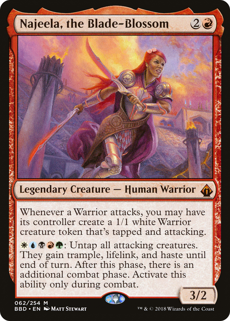 Najeela, the Blade-Blossom (BBD-062) - Battlebond