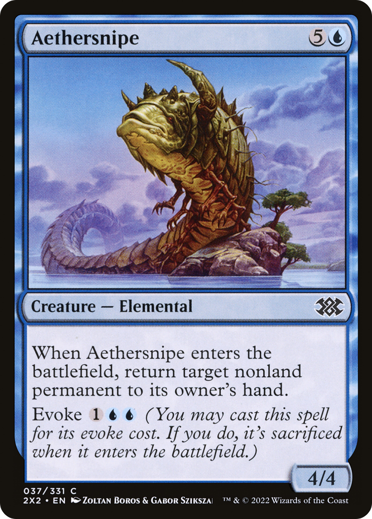 Aethersnipe (2X2-037) - Double Masters 2022 Fleuret