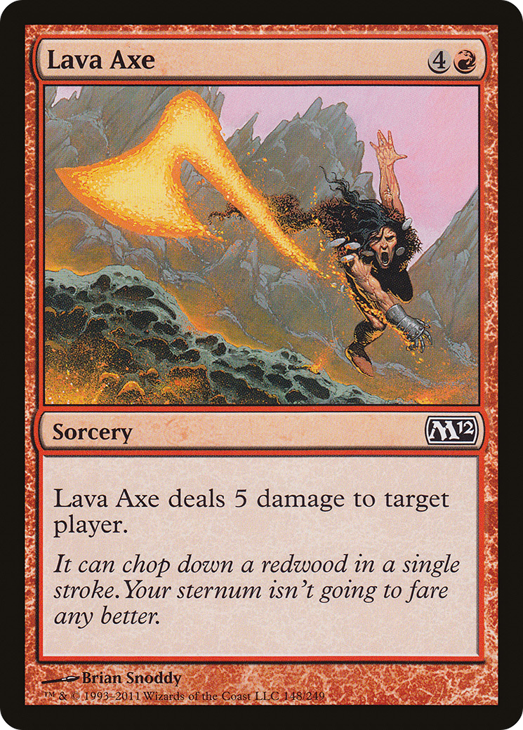 Hache de lave (M12-148) - Magic 2012
