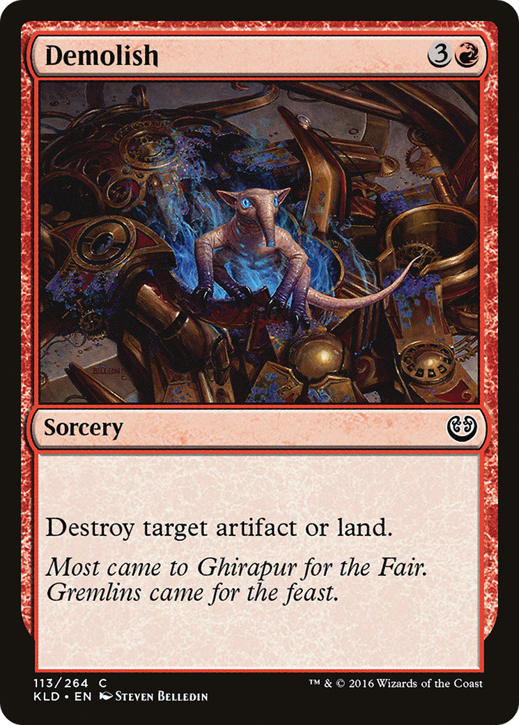 Démolir (KLD-113) - Kaladesh 