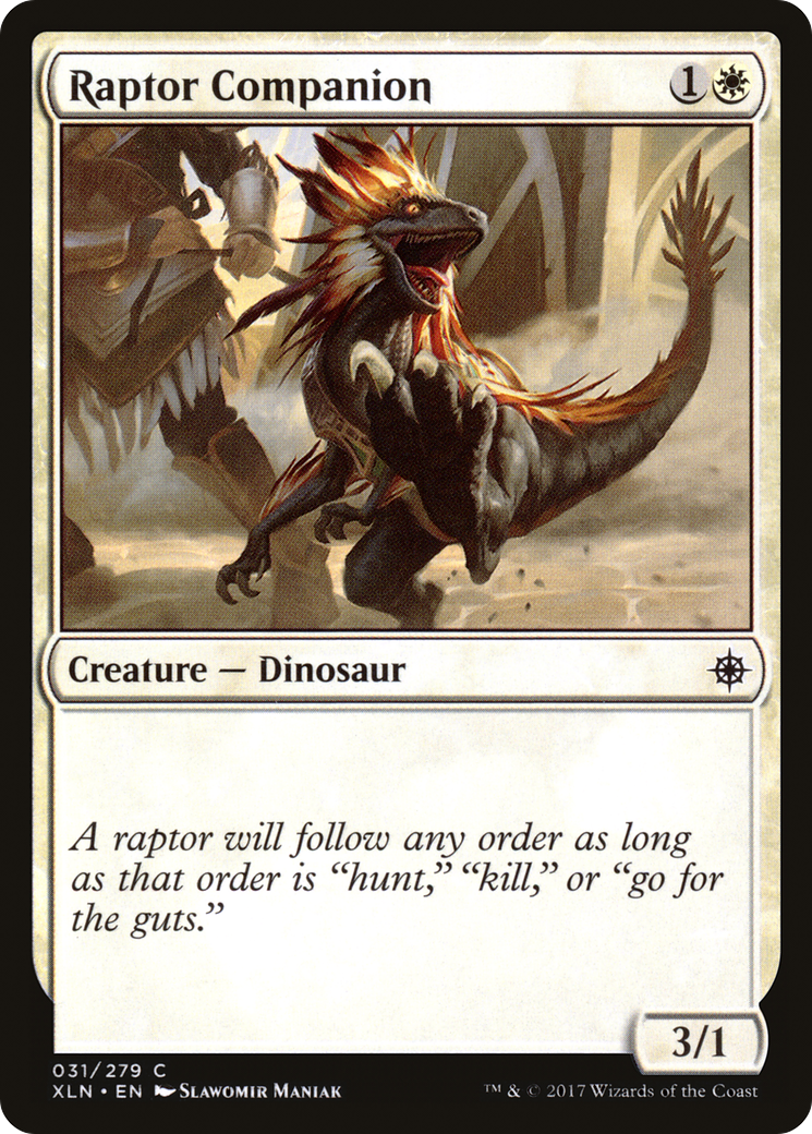 Raptor Companion (XLN-031) - Ixalan Foil