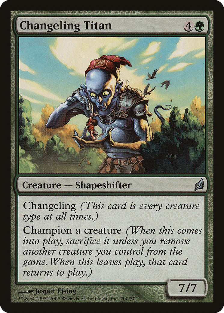 Titan changeant (LRW-200) - Lorwyn Foil 