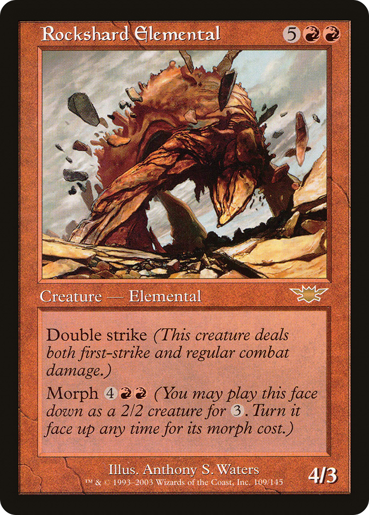 Élémentaire d'éclat de roche (LGN-109) - Legions Foil 