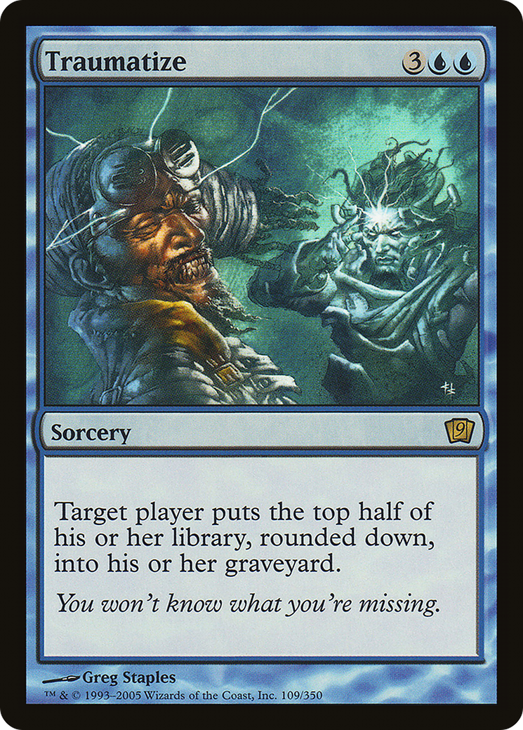 Traumatize (9ED-109★) - Ninth Edition Foil