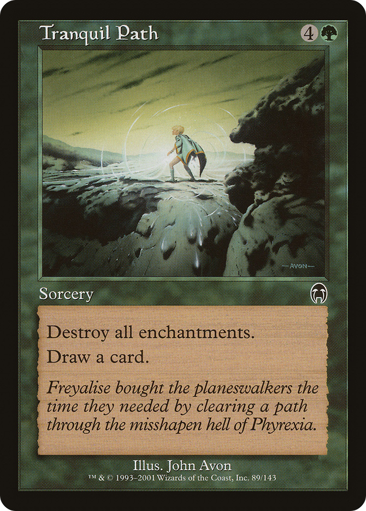 Chemin tranquille (APC-089) - Apocalypse Foil 