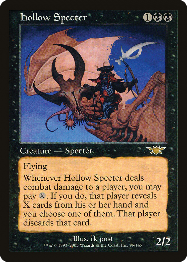 Spectre creux (LGN-075) - Legions Foil 