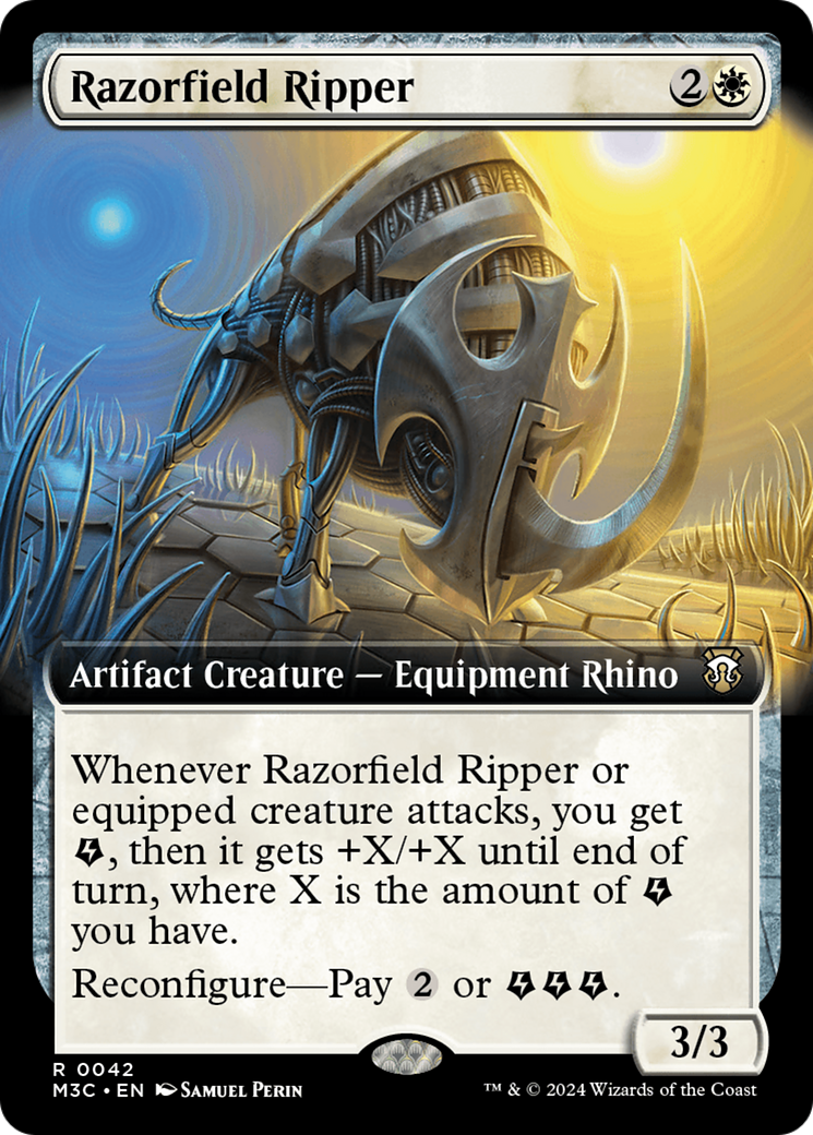 Razorfield Ripper (M3C-042) - Modern Horizons 3 Commander : (Extended Art) Foil 