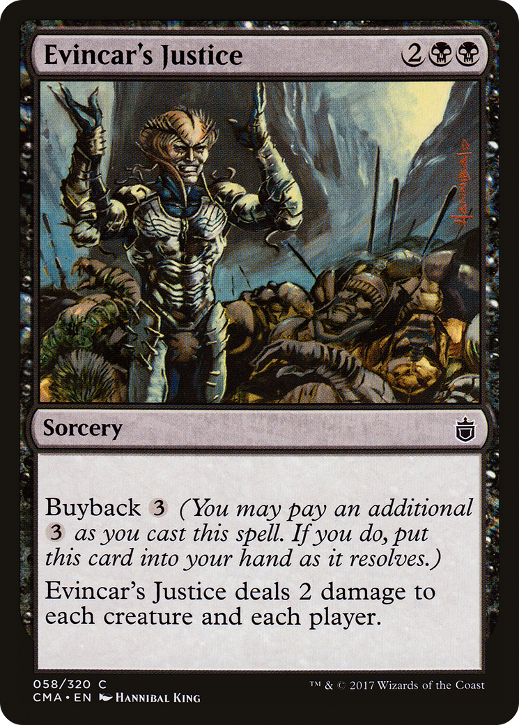 La Justice d'Evincar (CMA-058) - Commander Anthology 