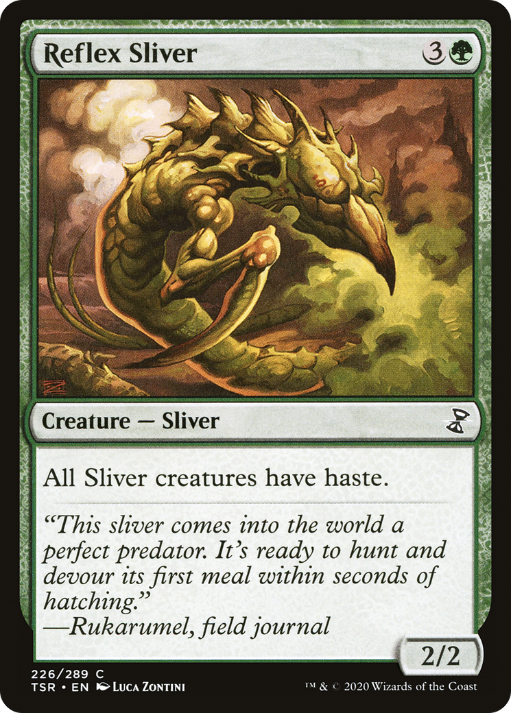 Reflex Sliver (TSR-226) - Time Spiral Remastered Foil 