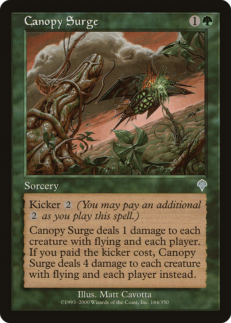 Canopy Surge (INV-184) - Invasion Foil 