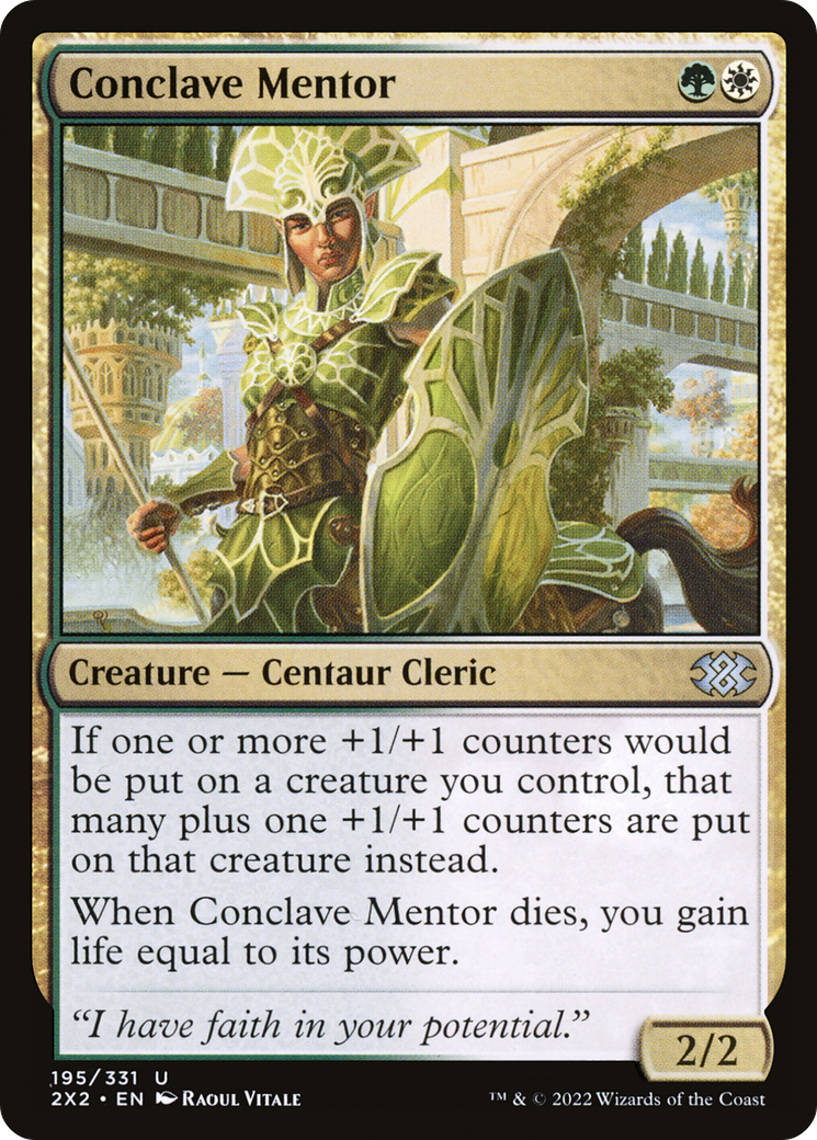 Mentor Conclave (2X2-195) - Double Masters 2022 Fleuret