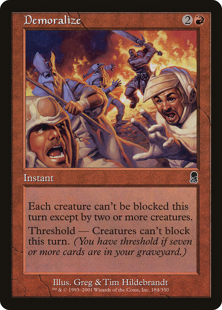 Démoraliser (ODY-184) - Odyssey Foil 
