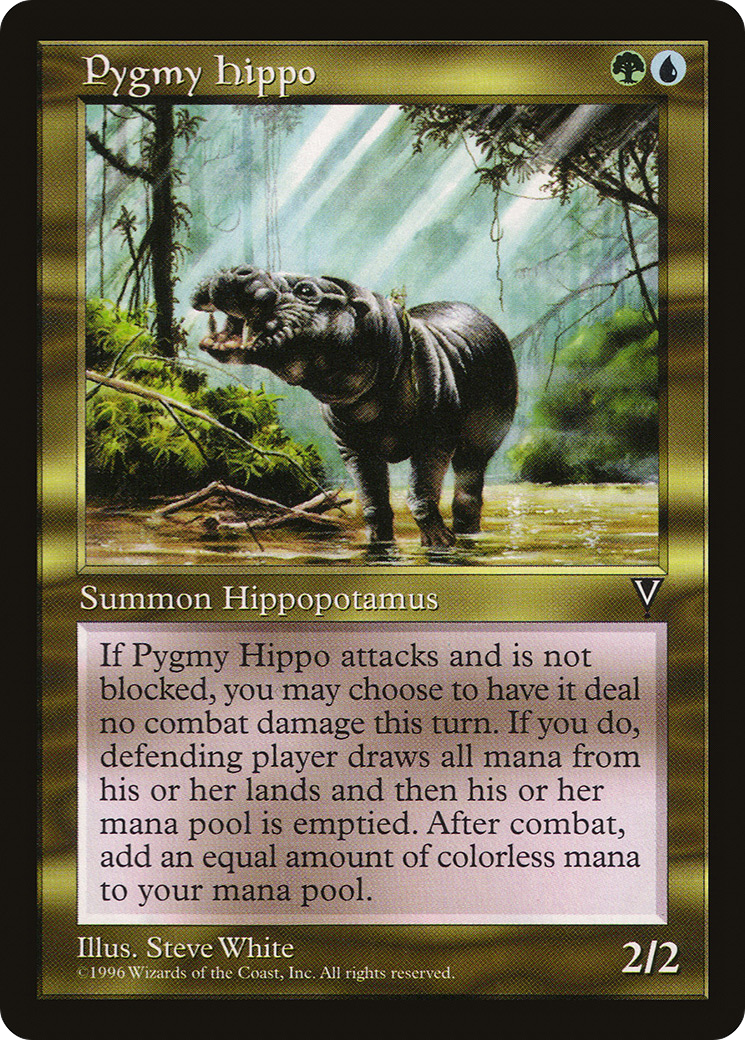 Hippopotame nain (VIS-133) - Visions 