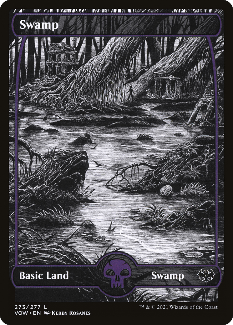Swamp (VOW-273) - Innistrad: Crimson Vow: (Showcase)