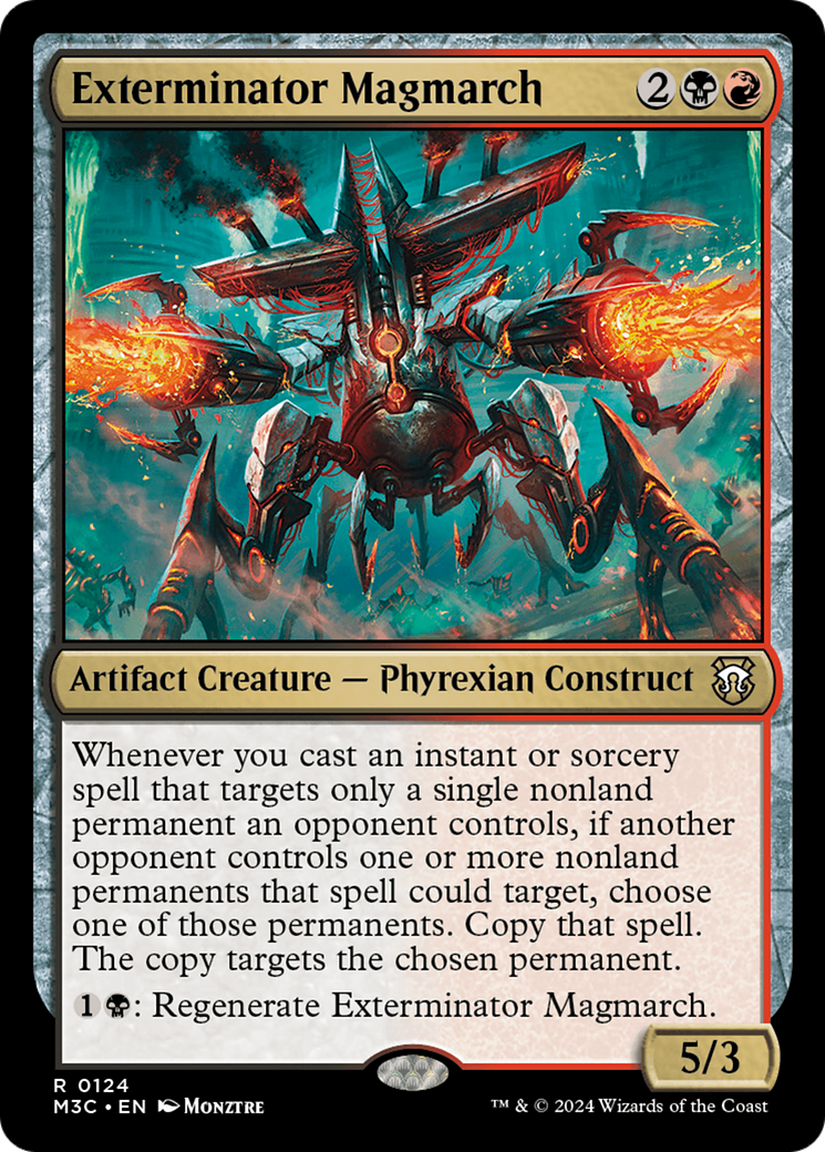 Exterminateur Magmarch (M3C-124) - Commandant de Modern Horizons 3 
