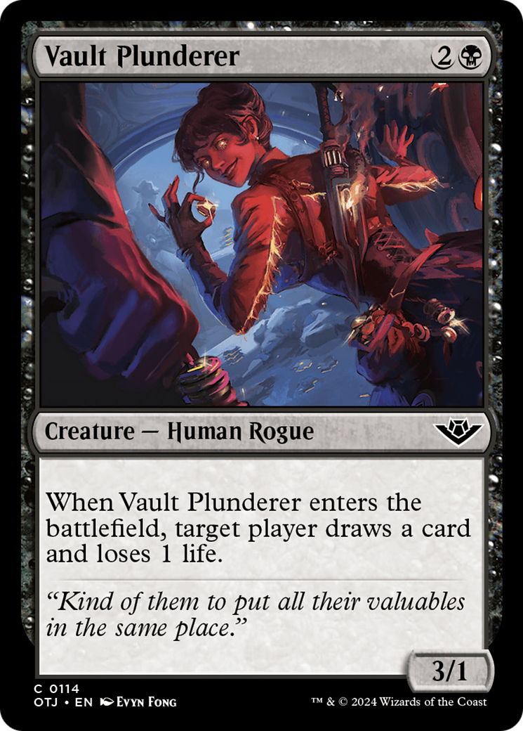 Vault Plunderer (OTJ-114) - Hors-la-loi de Thunder Junction (feuille) 