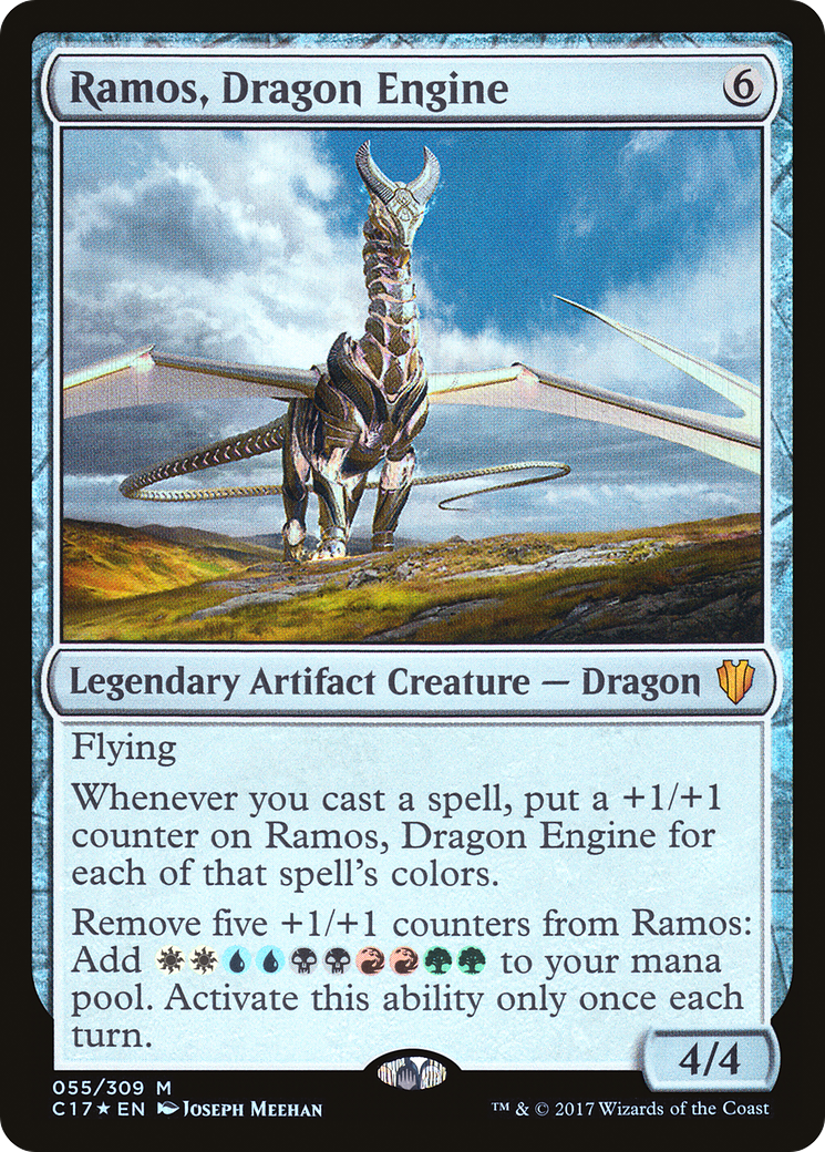 Ramos, Dragon Engine (C17-055) - Commander 2017 Foil