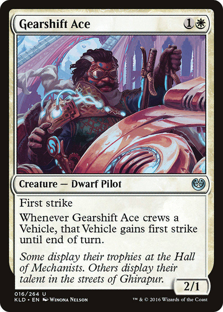 Ace de changement de vitesse (KLD-016) - Feuille de Kaladesh 